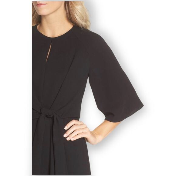 Tahari Tie Front Crepe Sheath Dress 8 NWT - Picture 5 of 13